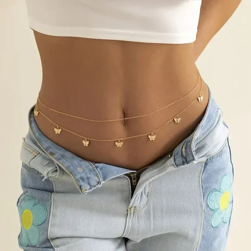 Body Jewels - Neue Charme Sexy Doppel Schicht Schmetterling