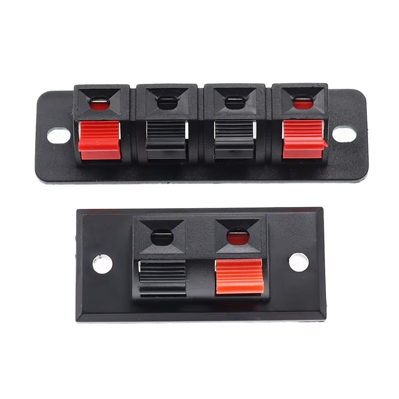 Threadless Push Pin - 2/4 Positionen Stecker Terminal Push-In Jack