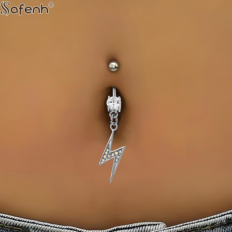 Body Jewelry Quality - 1 Stück Hochwertiger Kupfer Bauchnabelpiercing mit