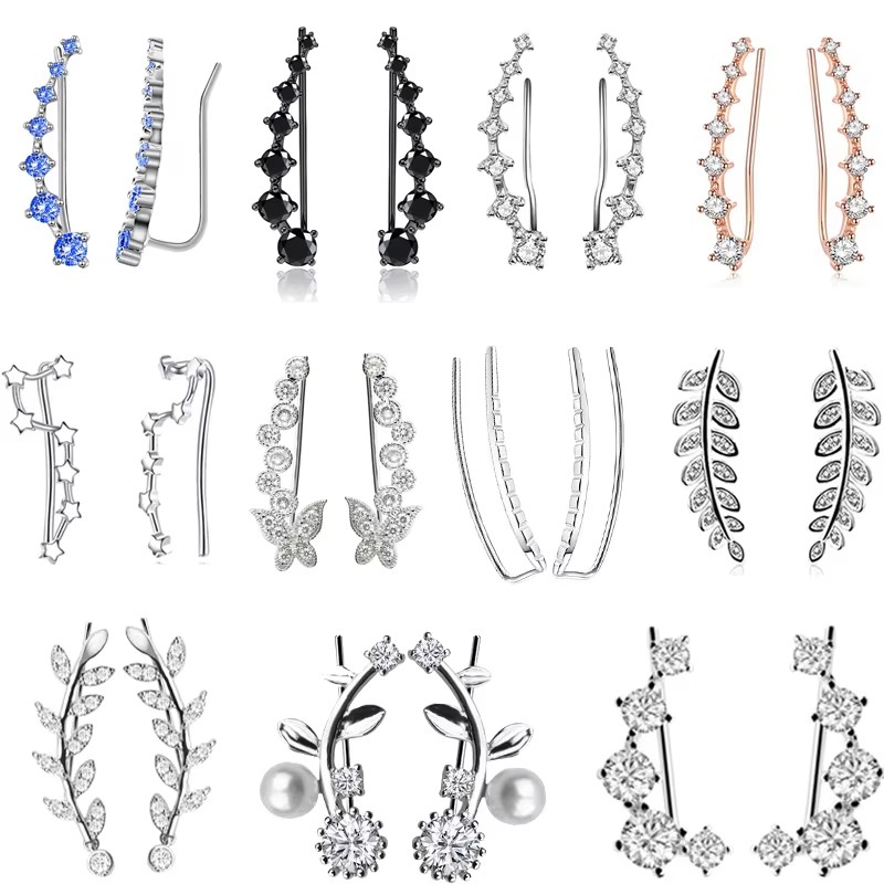 Body Jewelry Quality - 2 stücke Hohe Qualität 7 Kristalle