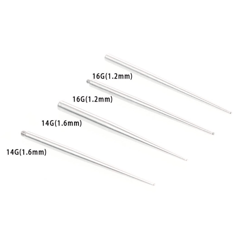 Body Jewelry Kit - Stahlkegel-Einst eck stifts tange für Ohr/Nase/Nabel/Brustwarzen/Lippen-/Brauen