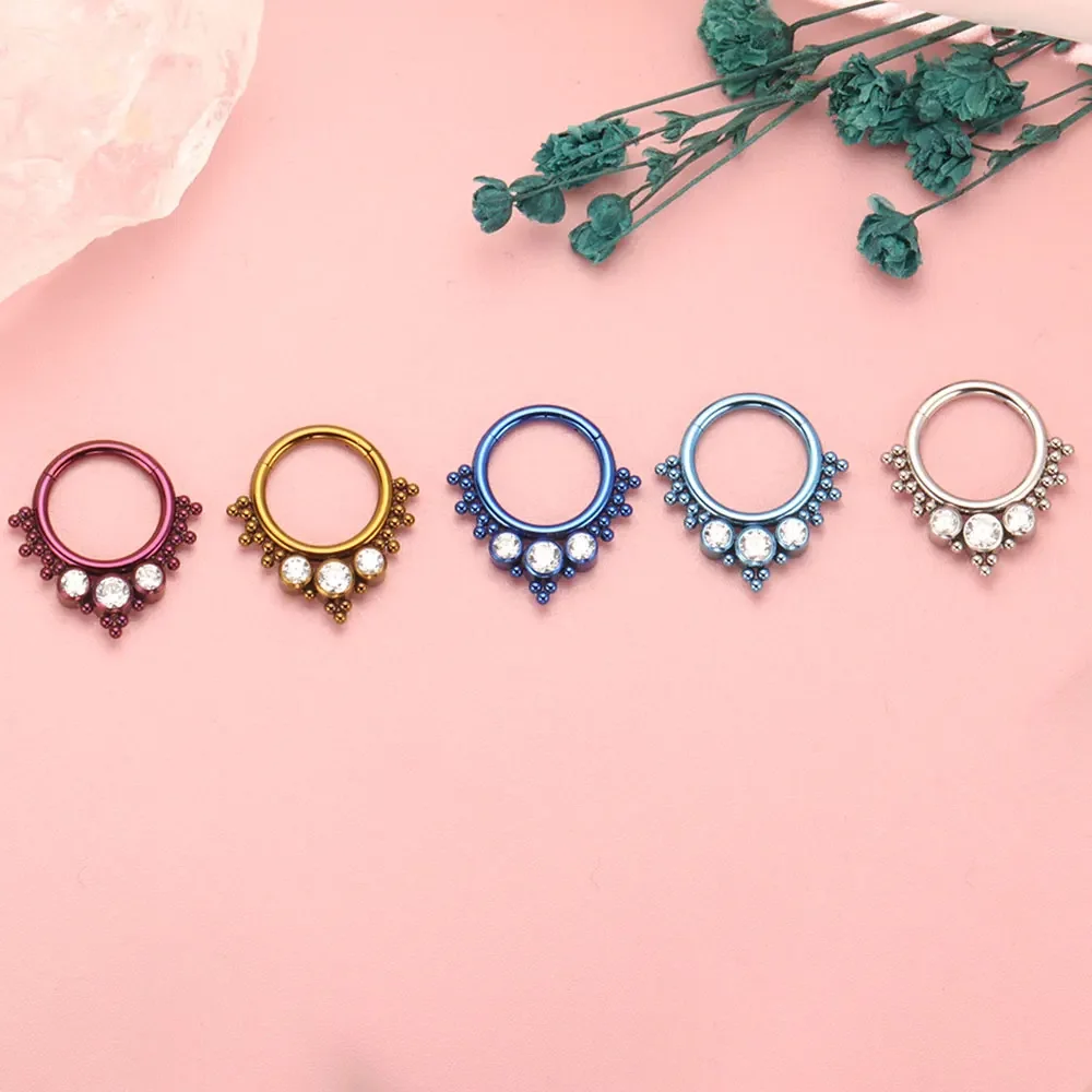 ASTM F136 Titan Clicker Hochwe – Body Jewelry Quality Bewertung und Preis