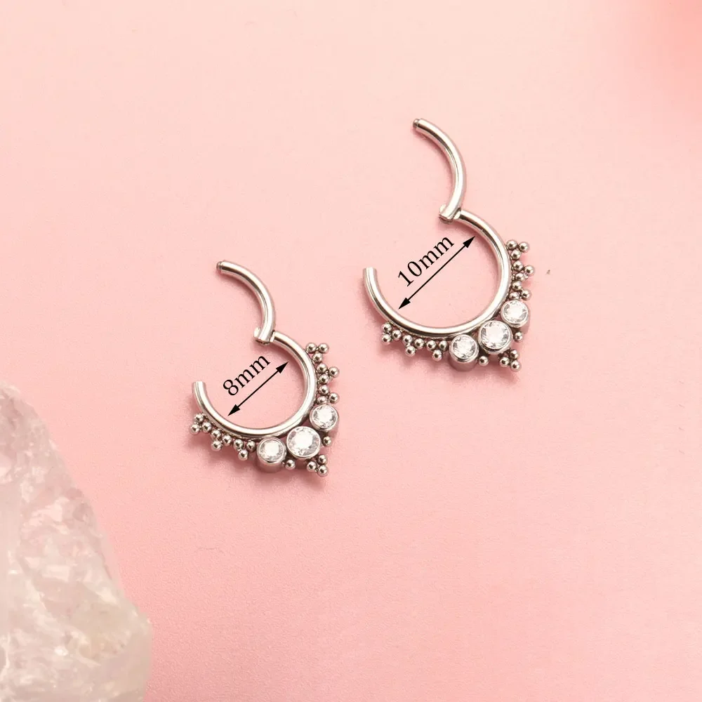 ASTM F136 Titan Clicker Hochwe – Body Jewelry Quality Bewertung und Preis