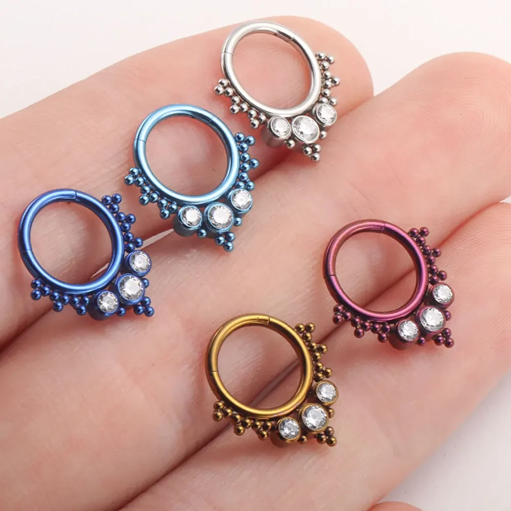 ASTM F136 Titan Clicker Hochwe – Body Jewelry Quality Bewertung und Preis
