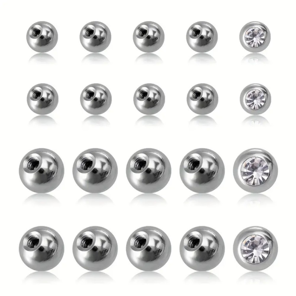 10 Stück Piercing-Kugeln 3 mm  – Body Jewelry Store Bewertung und Preis