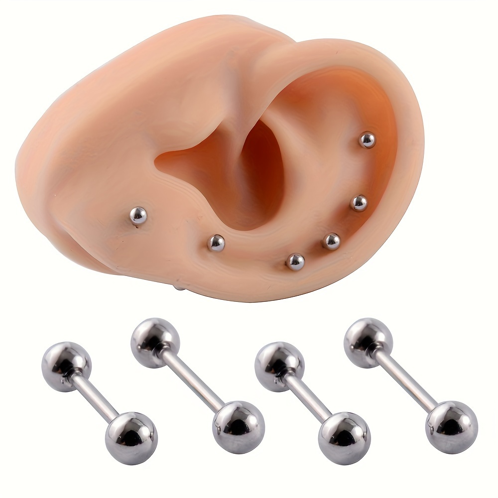 10pcs Minimalistische Edelstah – Body Jewelry Barbell Bewertung und Preis