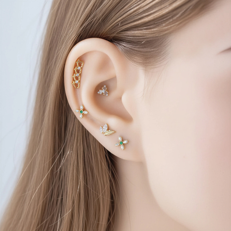 1 Stück G23 Titan 16G Blumen-C – Body Jewelry Implant Grade Titanium Bewertung und Preis