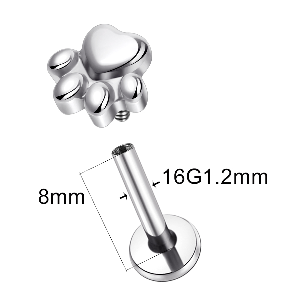 1 stücke Implantat qualität Ti – Body Jewelry Implant Grade Titanium Bewertung und Preis