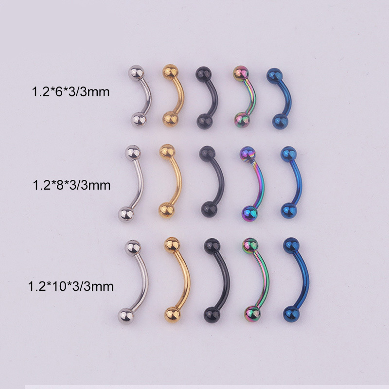 5 Stück/Set 16G 316L Edelstahl – Body Jewelry Barbell Bewertung und Preis
