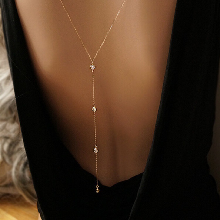 Neue Strass Sexy frauen Zurück – Body Jewels Bewertung und Preis
