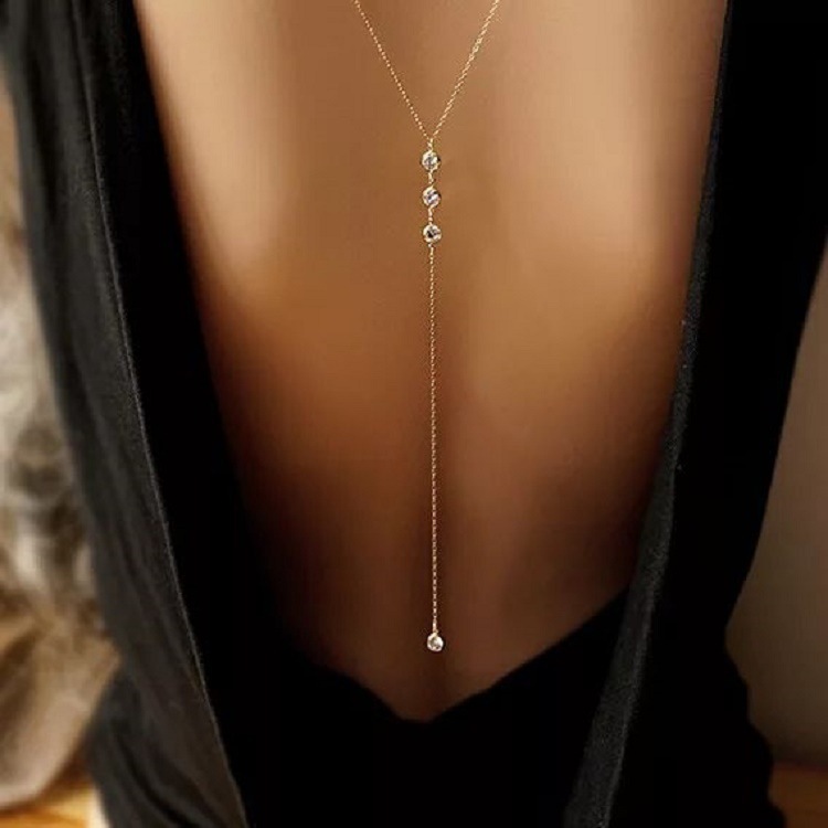 Neue Strass Sexy frauen Zurück – Body Jewels Bewertung und Preis