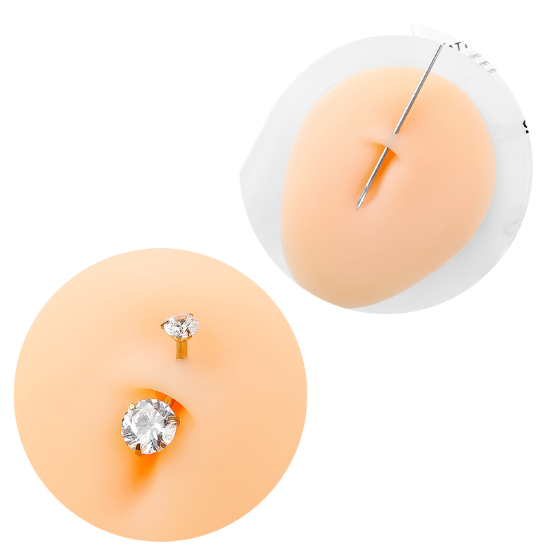 8-teiliges Bauchnabelpiercing- – Body Jewelry Kit Bewertung und Preis