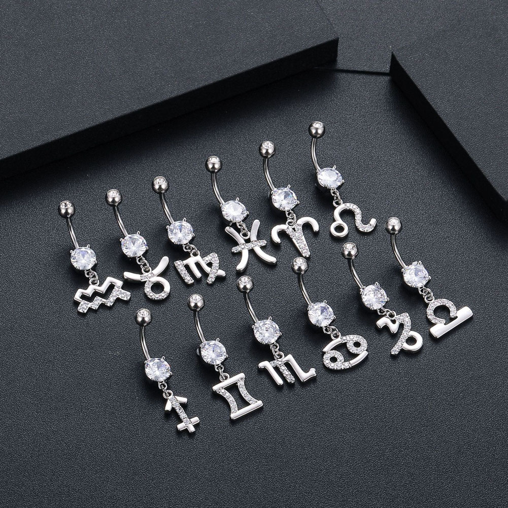 12 konstellation Serie Nabel P – Body Jewelry Barbell Bewertung und Preis