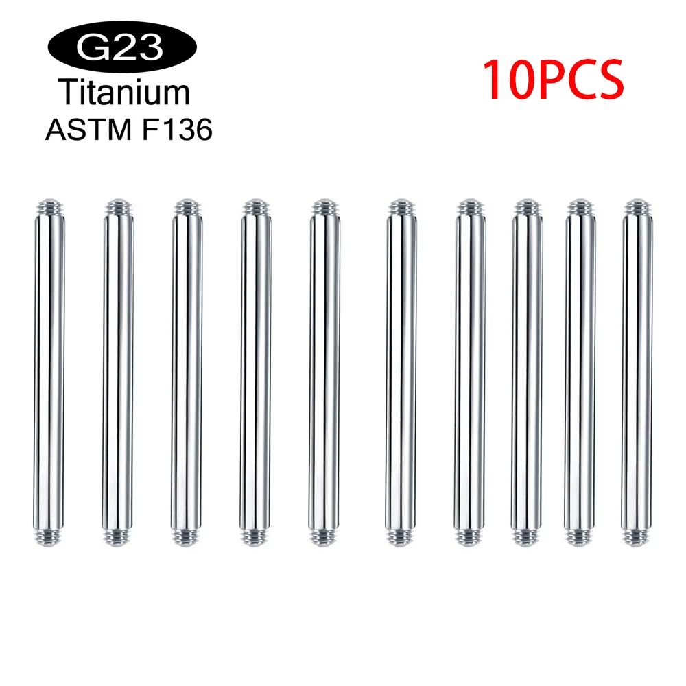 10 Stück/Set ASTM F136 implant – Body Jewelry Implant Grade Titanium Bewertung und Preis
