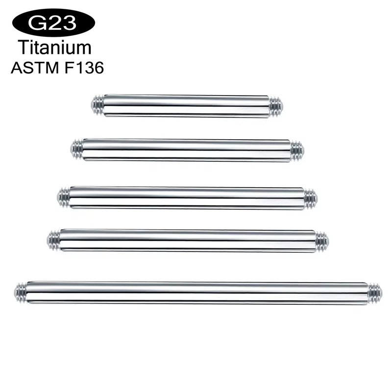 10 Stück/Set ASTM F136 implant – Body Jewelry Implant Grade Titanium Bewertung und Preis