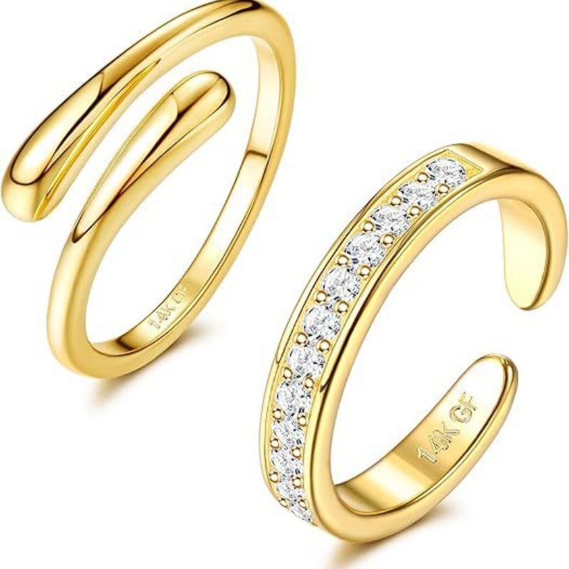 14K vergoldeter verstellbarer  – Body Jewelry Changing Kit Bewertung und Preis