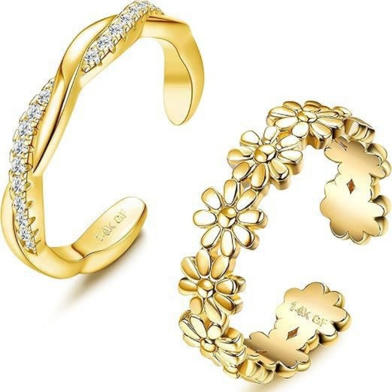 14K vergoldeter verstellbarer  – Body Jewelry Changing Kit Bewertung und Preis