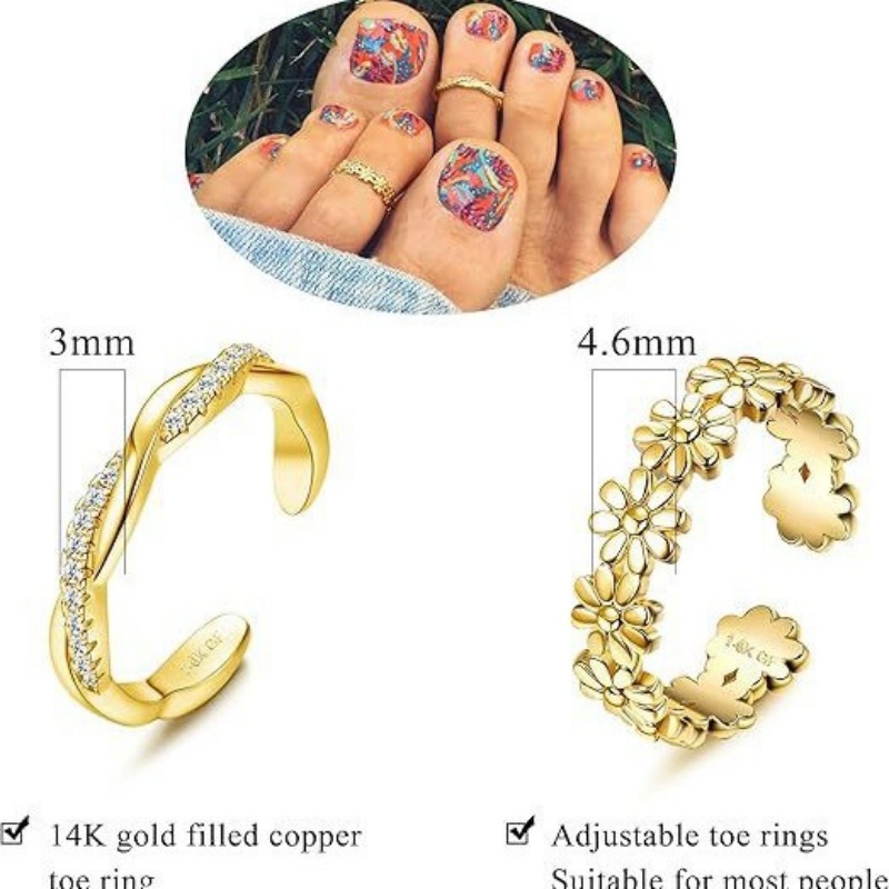 14K vergoldeter verstellbarer  – Body Jewelry Changing Kit Bewertung und Preis
