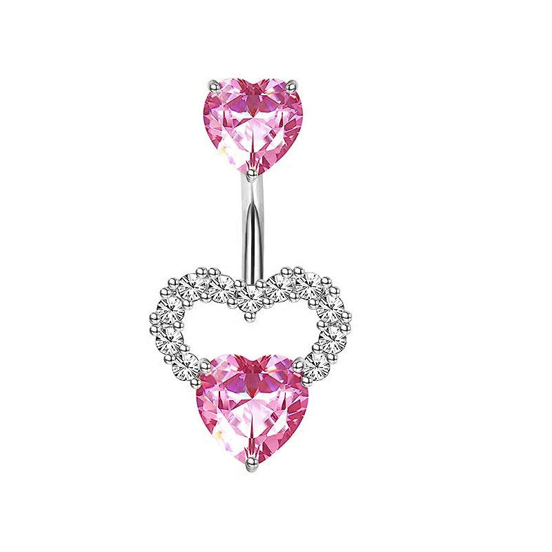 1PCS Rosa Krone Bauchnabel Rin – Body Jewelry Barbell Bewertung und Preis