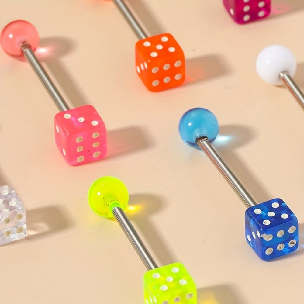 10pcs Zunge Nägel Set Multicol – Body Jewelry Changing Kit Bewertung und Preis