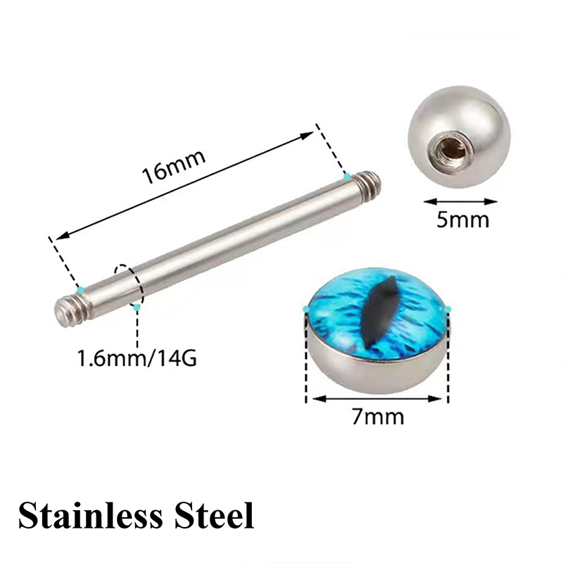 14G Im Dunkeln Leuchtender Dra – Body Jewelry Barbell Bewertung und Preis