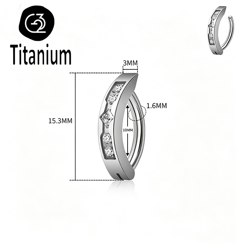 Implantatgeeigneter ASTM F136  – Body Jewelry Implant Grade Titanium Bewertung und Preis