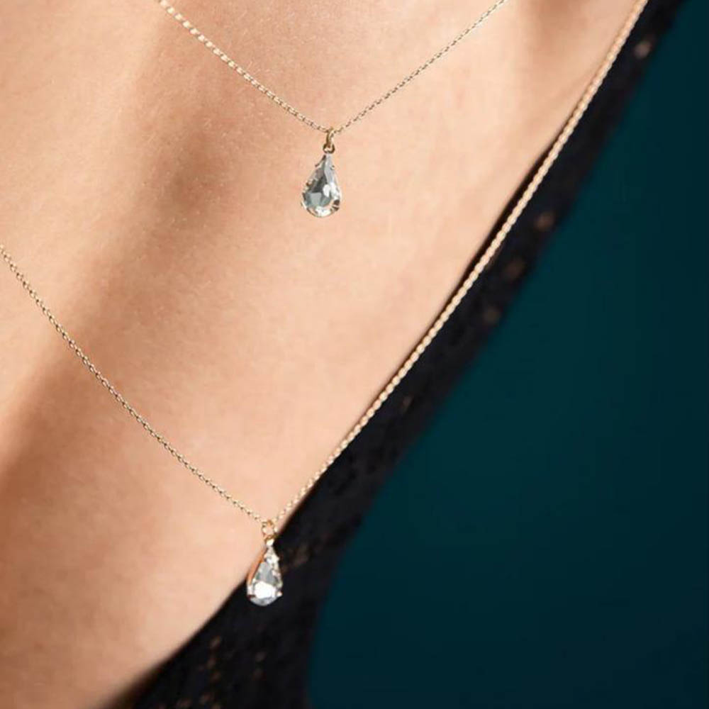 Wunderschöne Kristall Tröpfche – Body Jewelry For Backless Dress Bewertung und Preis
