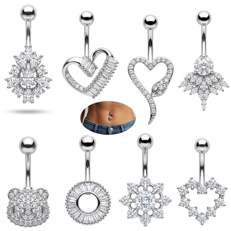 Schmetterlings-Blumen-Bauchnab – Body Jewelry Barbell Bewertung und Preis