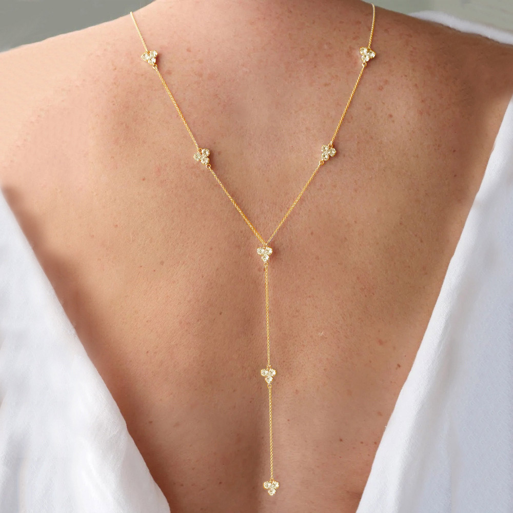 Stonefans Elegante Kristall-Tr – Body Jewelry For Backless Dress Bewertung und Preis