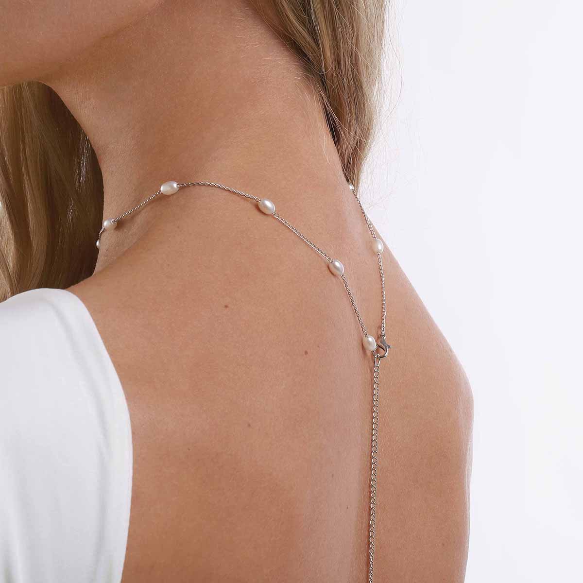 Elegante Rückenketten-Halskett – Body Jewelry For Backless Dress Bewertung und Preis