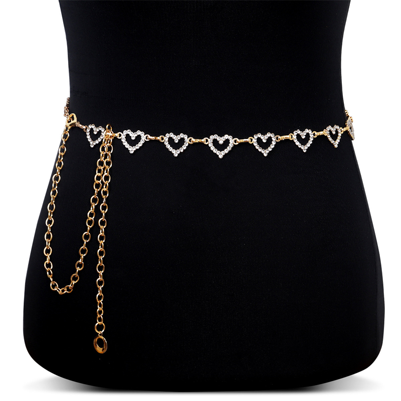 Modische Strass-Herz-Taillenke – Body Jewels Bewertung und Preis