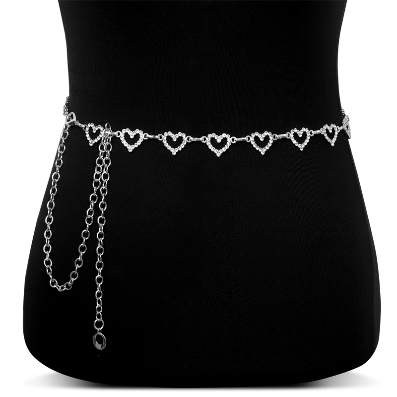 Modische Strass-Herz-Taillenke – Body Jewels Bewertung und Preis