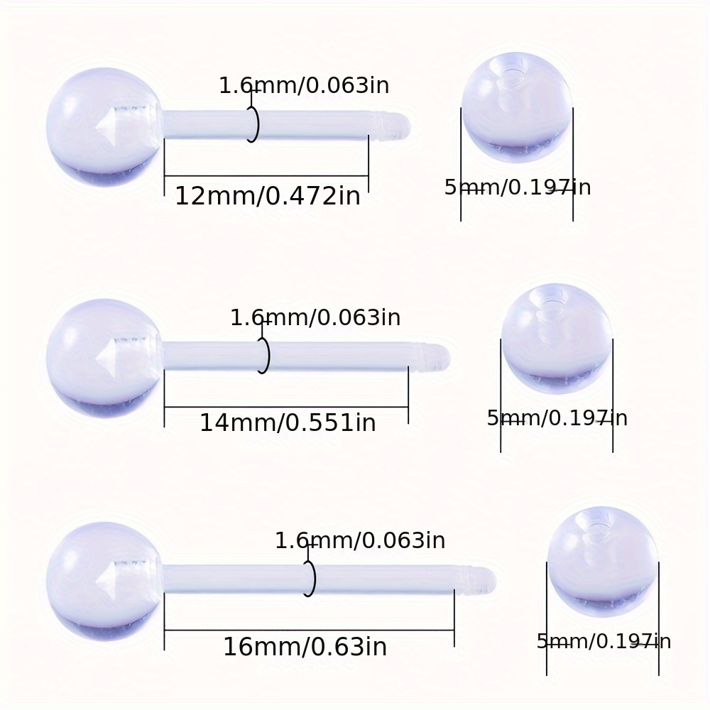3 Stück/Set (jede Größe 1 Stüc – Body Jewelry Store Bewertung und Preis