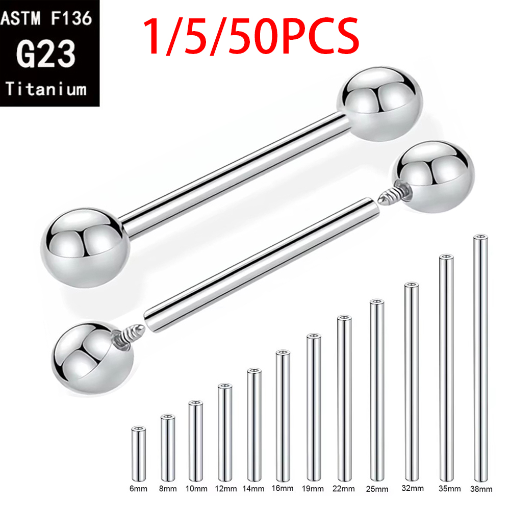 1/5/50 Stück ASTM F136 Implant – Body Jewelry Implant Grade Titanium Bewertung und Preis