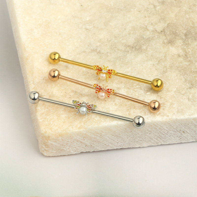 CZ Schmetterling Barbell Ohrri – Body Jewelry Barbell Bewertung und Preis