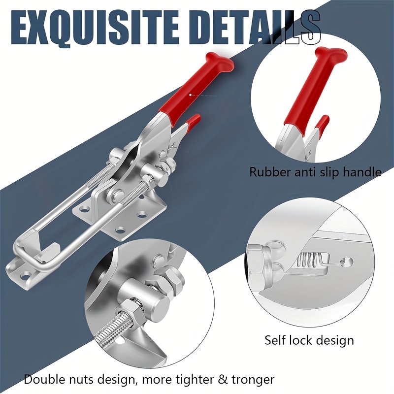 2 Stück robuste Klemmen, verst – Threadless Push Pin Bewertung und Preis