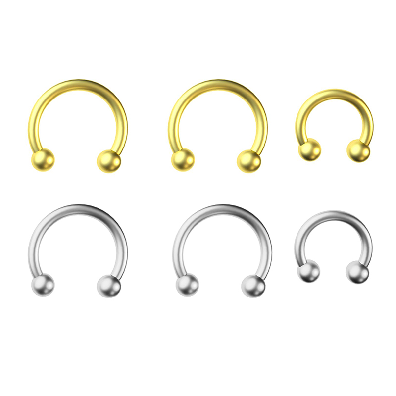 5 Stück/Set Edelstahl 18G Hufe – Body Jewelry Barbell Bewertung und Preis