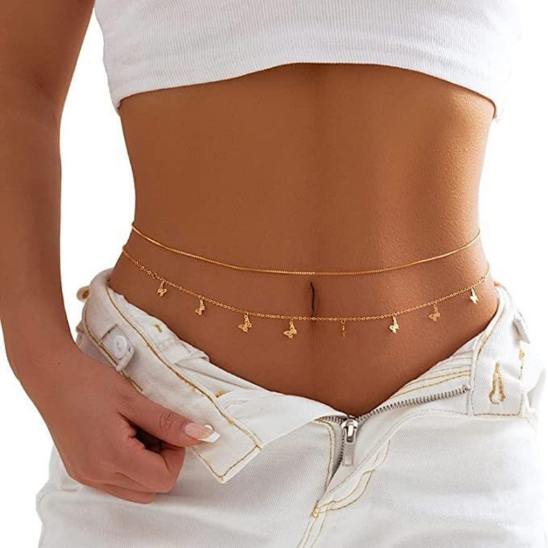 Mode einfache Doppels chicht P – Body Jewels Bewertung und Preis