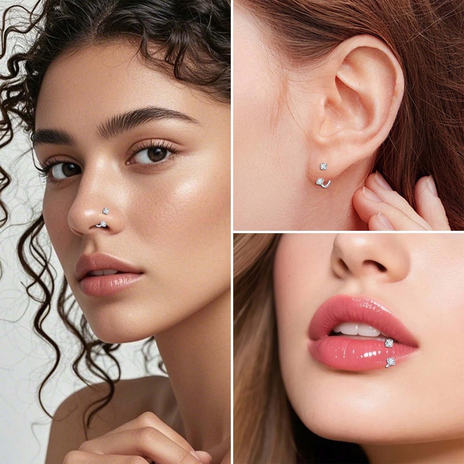Hufeisen Nasenringe Hoops Nase – Body Jewelry Kit Bewertung und Preis