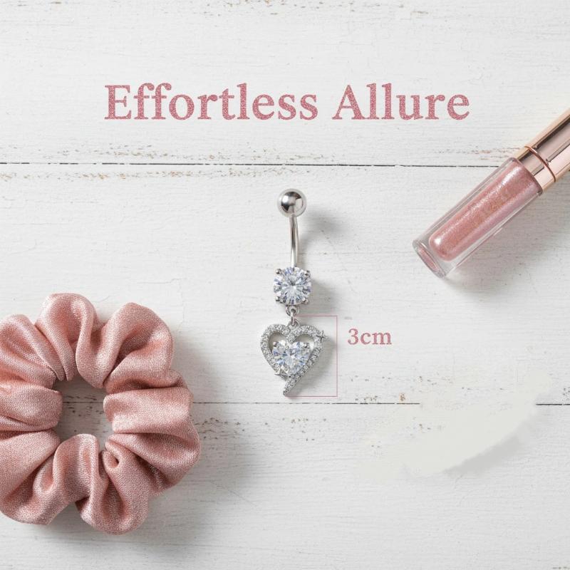 1 Stück Exquisiter Bauchnabelp – Body Jewelry Barbell Bewertung und Preis