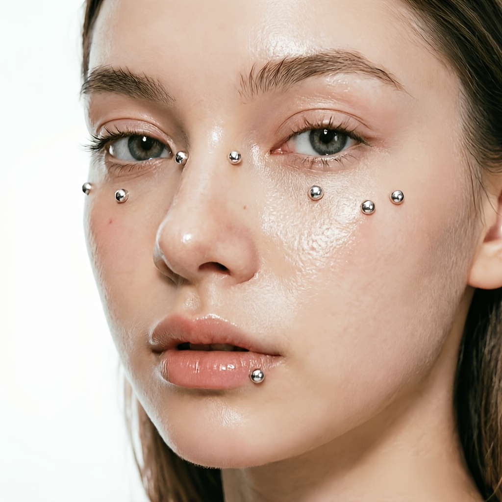 4-teiliges Set selbstklebender – Body Jewelry Kit Bewertung und Preis