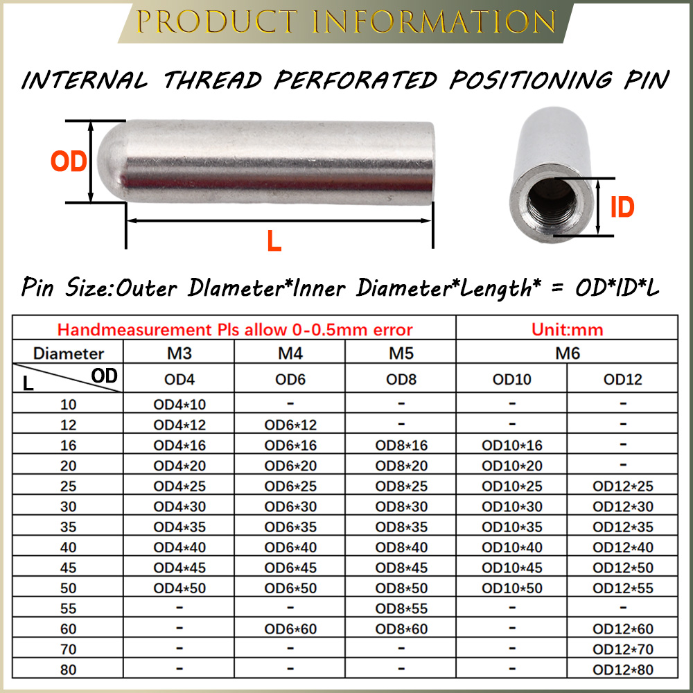 M3 M4 M5 M6 304 Edelstahl Inne – Threadless Push Pin Bewertung und Preis